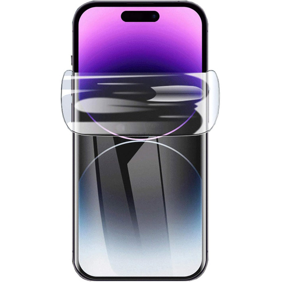 2x Гідрогелева плівка для iPhone 15 Pro Max, ERBORD Hydrogel Foil