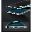 Чехол для OnePlus 12 5G, Magnetic Dual Glass, серебряный