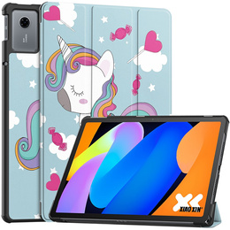 Чехол для Lenovo Idea Tab 11" 2025 TB336FU TB336ZU, с функцией подставки, Smartcase, Unicorn