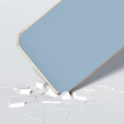 Чехол до Samsung Galaxy S23 FE, Cowhide Leather, синий