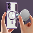 Чохол-книжка для Samsung Galaxy S25 Edge, RFID Wallet MagSafe CamShield, фіолетовий
