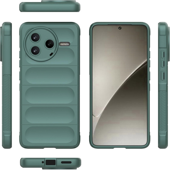 Чехол до Xiaomi Poco F7 Pro, Gaming Shockproof, зелёный