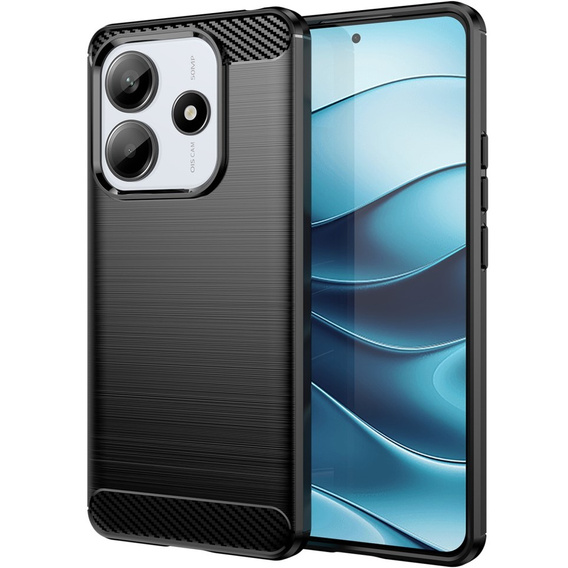 Чoхол до Xiaomi Redmi Note 14 5G, Carbon, чорний