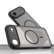 Матовый чехол для iPhone Air, для MagSafe, с защитой камеры, матовый черный
