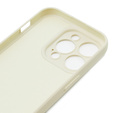 Чехол до iPhone 15 Pro, Silicone Lite, кремового цвета