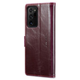 Флип-кейс CASEME для Samsung Galaxy Note 20 Ultra, Waxy Textured, красный
