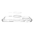 Чехол Spigen Ultra Hybrid MagSafe для iPhone 17 Pro, прозрачный / белый