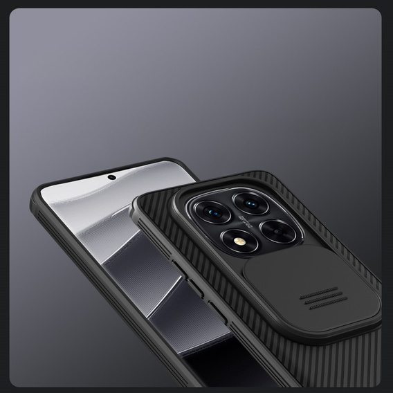 Бронированный чехол Nillkin для Xiaomi Redmi Note 14 Pro+ 5G, CamShield Pro, чёрный