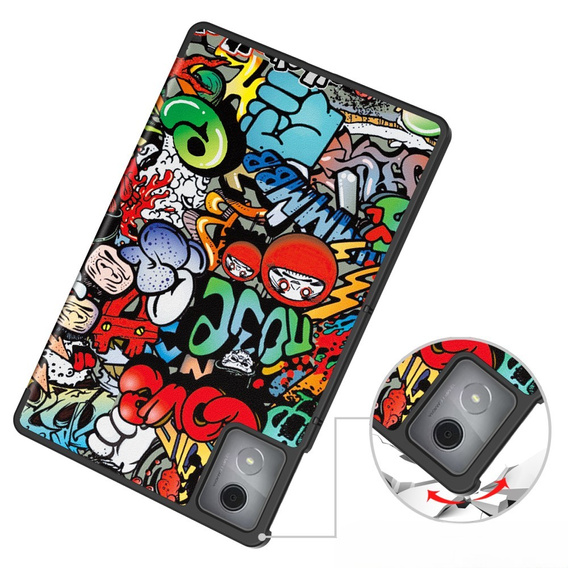 Чохол для Lenovo Tab K11 Plus, Smartcase, graffiti