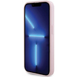 Чехол GUESS до iPhone 14 Pro, Saffiano MagSafe, розовый