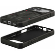 Чохол Urban Armor Gear для iPhone 17 Pro Max, Monarch Pro Kevlar MagSafe, кевларовий, чорний