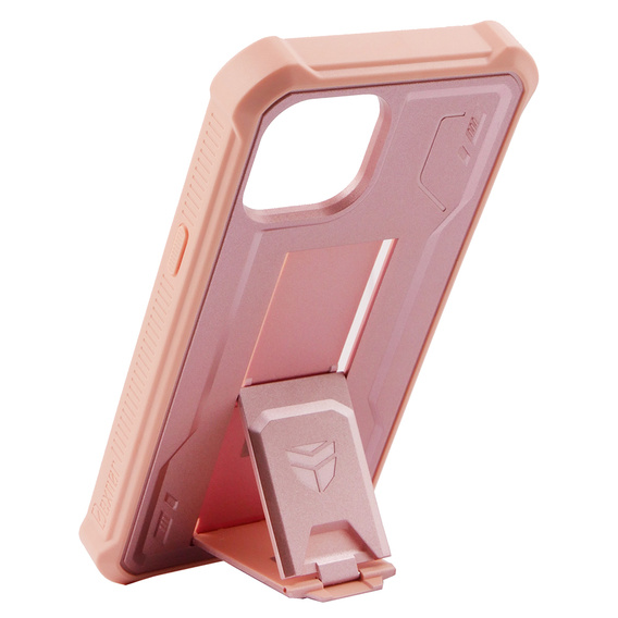 Броньований чохол для iPhone 13 mini, Dexnor Full Body, рожевий rose gold