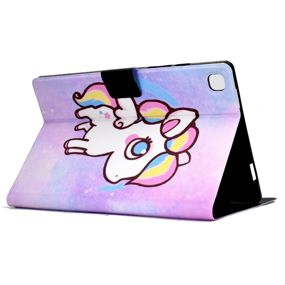 Чехол для Samsung Galaxy Tab A7 Lite, с откидной крышкой, colorful horse