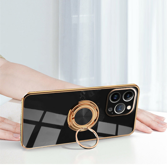 Чoхол до iPhone 14 Pro, Electro Ring, чорний