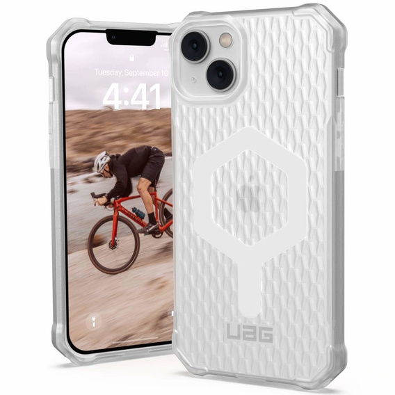 Чoхол Urban Armor Gear до iPhone 14 Plus, Essential Armor MagSafe, прозорий