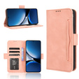 Откидной чехол для Xiaomi Poco X7 Pro 5G, Card Slot, розовый