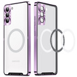 Защитный чехол для камеры Samsung Galaxy S21 FE 5G, CamShield MagSafe, прозрачный / фиолетовый