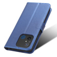 Откидной чехол для Xiaomi Redmi 12C, Wallet, Smart Magnet, синий