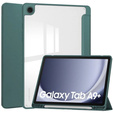 Чехол для Samsung Galaxy Tab A9+, Smartcase Hybrid, с местом для стилуса, зелёный
