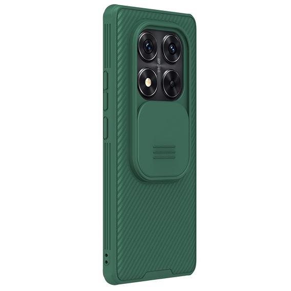 Чохол для Xiaomi Redmi Note 14 Pro 5G / Xiaomi Poco X7 5G, броньований Nillkin, CamShield Pro, зелений