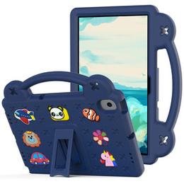 Дитячий чохол для планшета Lenovo Tab M10 X505F X605F / Tab P10-X705F/L / Huawei T5 10.1, Cute Patterns, з підставкою, темно-синій