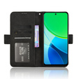 Футляр з клапаном для Vivo Y19s, Card Slot, чорний