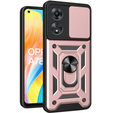 Чохол NOX Camera Slide Oppo A78 4G, CamShield Slide, рожевий rose gold