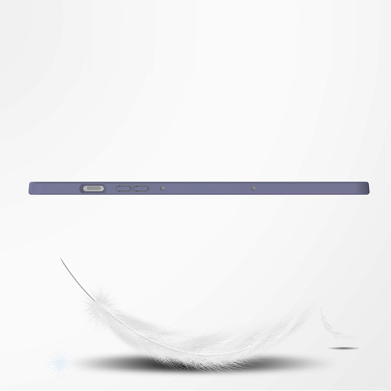 Чехол для Samsung Galaxy Tab S10 FE+ Plus, Smartcase Hybrid, с местом для стилуса, фиолетовый