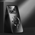 Чохол для Oppo Reno 14, для MagSafe, із захистом камери, чорний