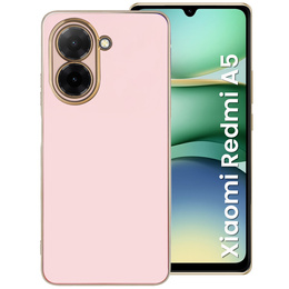 Чохол для Xiaomi Redmi A5, Glamour CamShield, рожевий rose gold