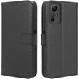 Откидной чехол для Xiaomi Redmi Note 12S 4G, Wallet Smart Magnet, чёрный