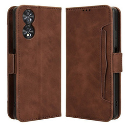 Откидной чехол для TCL 40 NxtPaper, Card Slot, коричневый
