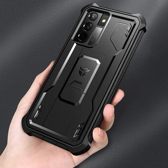 Бронированный чехол для Samsung Galaxy S21, Dexnor Full Body, чёрный
