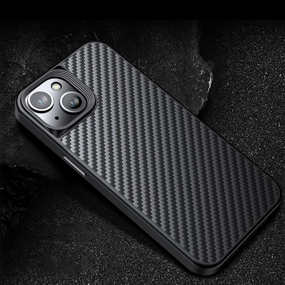 Чохол для iPhone 14 Plus, Carbon Kevlar