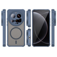 Чехол для Xiaomi 15 Ultra, для MagSafe, ERBORD Matt Case, синий