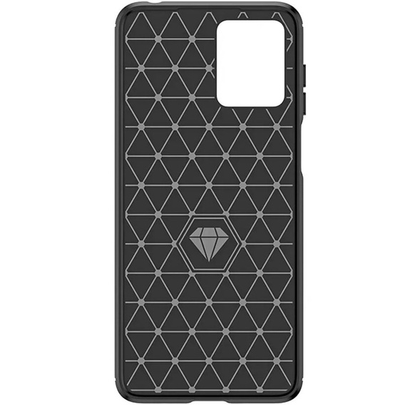 Чoхол до Motorola Moto E14, Carbon, чорний