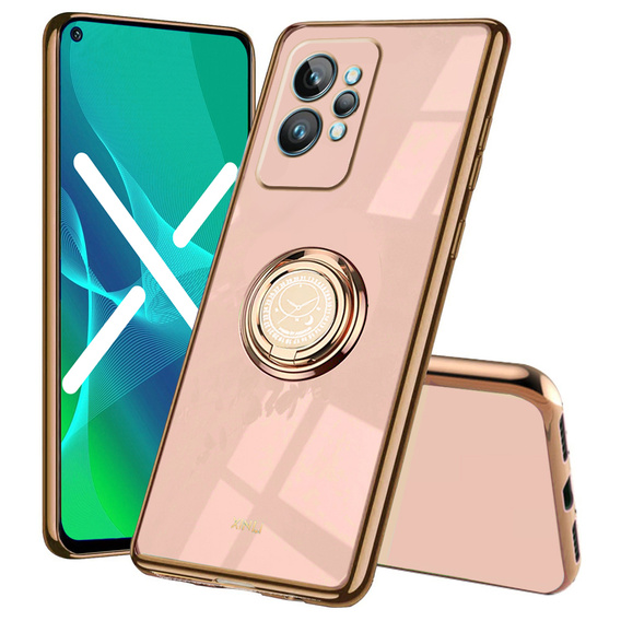 Чoхол до Realme GT2 Pro, Electro Ring, рожевий