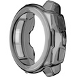 Etui TPU Frame do Garmin Instinct, Transparent Black