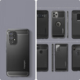 Чехол Spigen до Samsung Galaxy A53 5G, Rugged Armor, чёрный