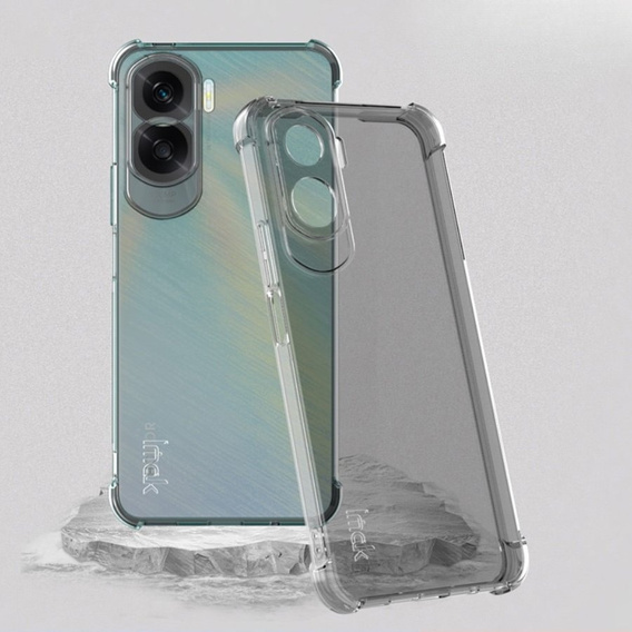 Чoхол IMAK до Honor X50i 5G, Dropproof, прозорий / чорний