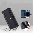 Чохол-книжка для iPhone 14 Pro Max, Wallet Zipper Pocket, чорний