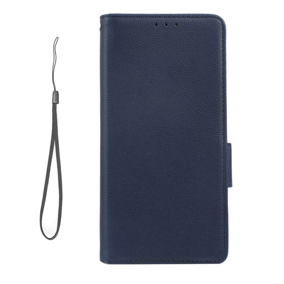 Чохол-книжка для Motorola Moto G72, Wallet Thin Magnet, темно-синій 