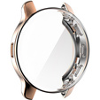 Чехол 2в1 с защитой экрана для часов Garmin Venu 2 Plus, Rose gold