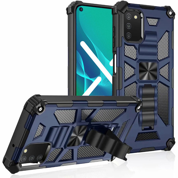 Чoхол до Samsung Galaxy A03s, Armor Kickstand, м'яти