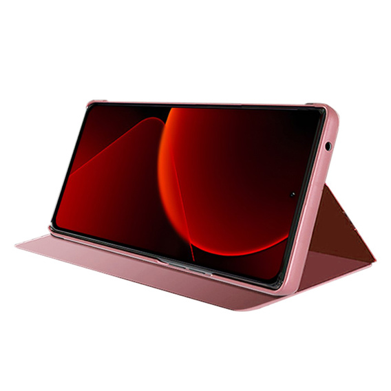 Чoхол до Xiaomi 13T / 13T Pro / Redmi K60 Ultra, Clear View, рожевий rose gold