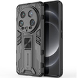 Чехол для Xiaomi 14 Ultra, Military kickstand, чёрный