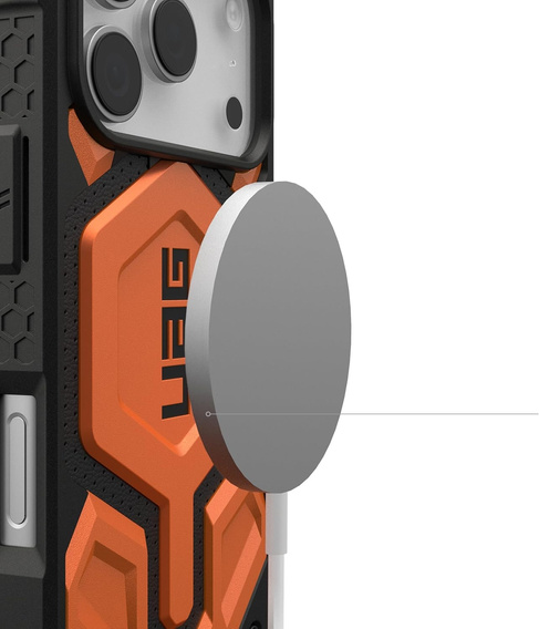 Чохол Urban Armor Gear для iPhone 17 Pro Max, Monarch Pro MagSafe, помаранчевий