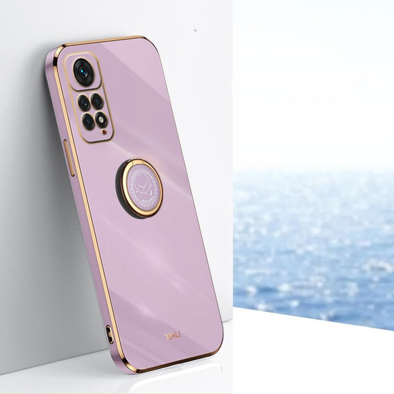 Чoхол до Xiaomi Redmi Note 11 Pro 4G/5G, Electro Ring, фіолетовий