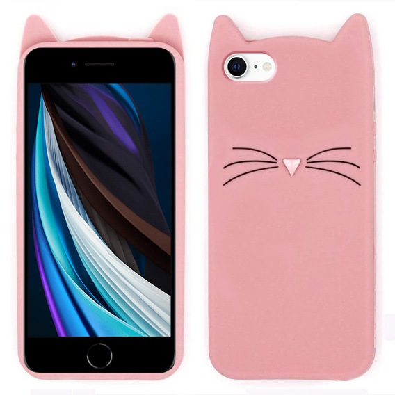 Чeхол 3D KOT до iPhone 7/8/SE 2020/SE 2022, Pink