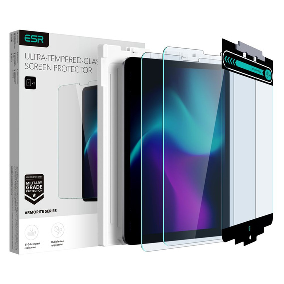 ESR Закалённое стекло с рамкой на iPad Pro 11 2018/2020/2021/ iPad Air 10.9 2020/2022